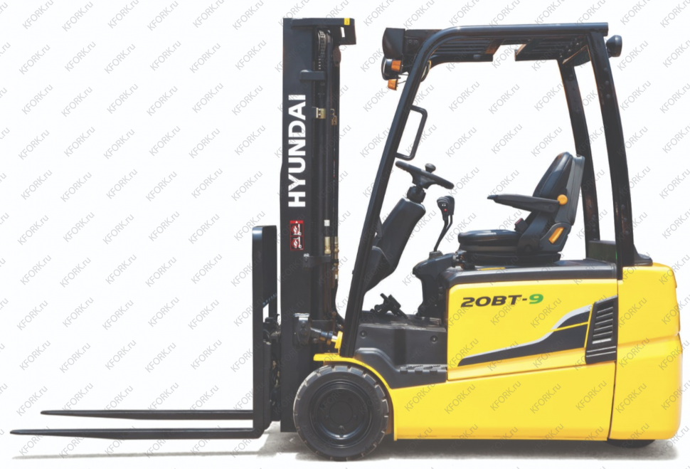 Погрузчик электро Hyundai 2 т 48/585 В/Ач 3 опоры
