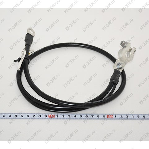 Кабель/Cable,Battery,Battery,Negative A334058 Doosan