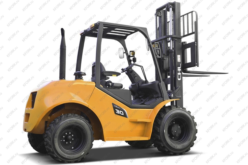 Дизельный погрузчик CHL 3 т высокой проходимости, полный привод 4WD STD3000