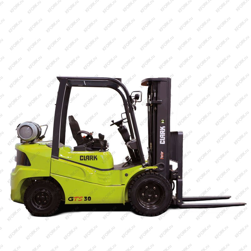 Вилочный погрузчик газ/бензин Clark GTS33L 3,3 т